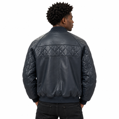 Atelier Leather Bomber
