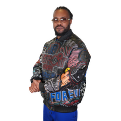 Detroit 4Ever Embroidered Bomber