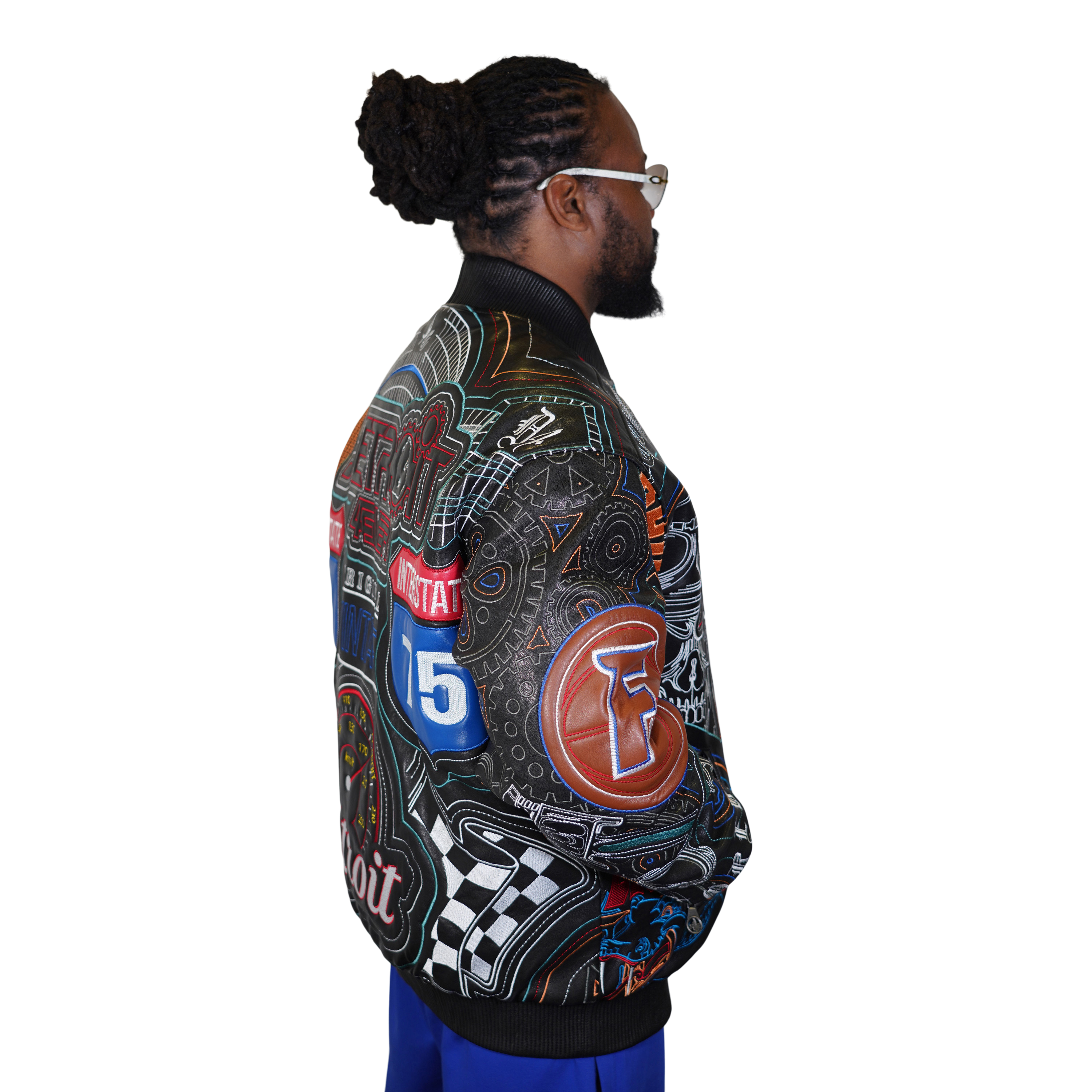 Detroit 4Ever Embroidered Bomber