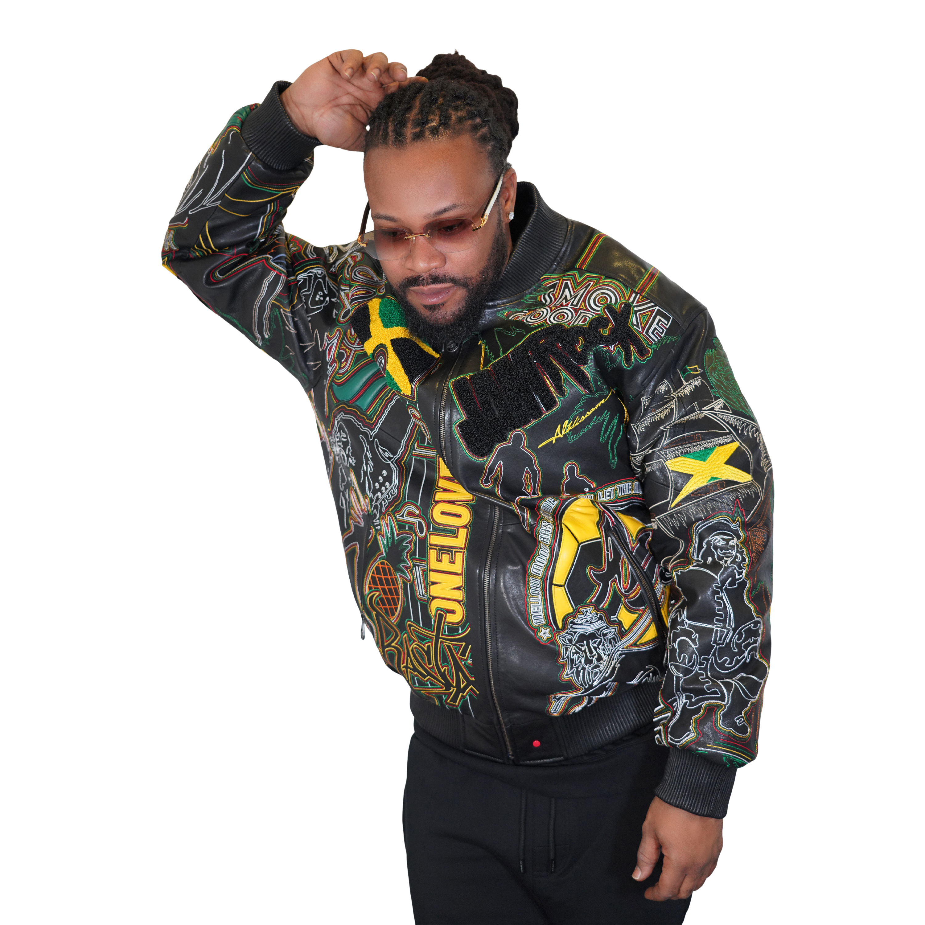 Jamaica Embroidered Bomber