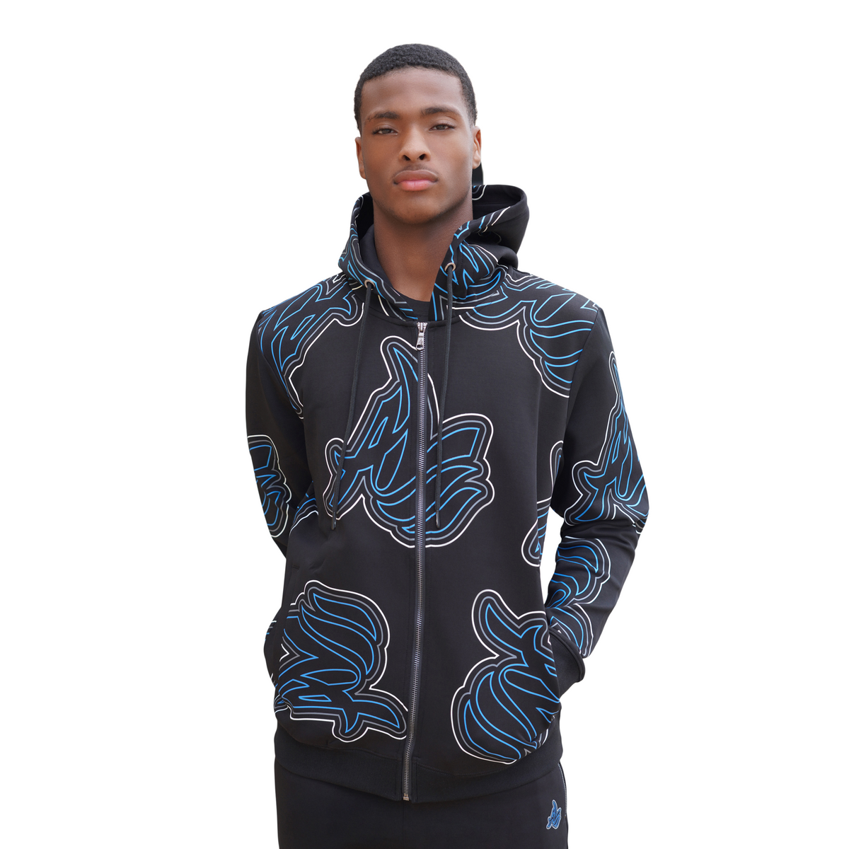 Crazy Al Zip Up Hoodie