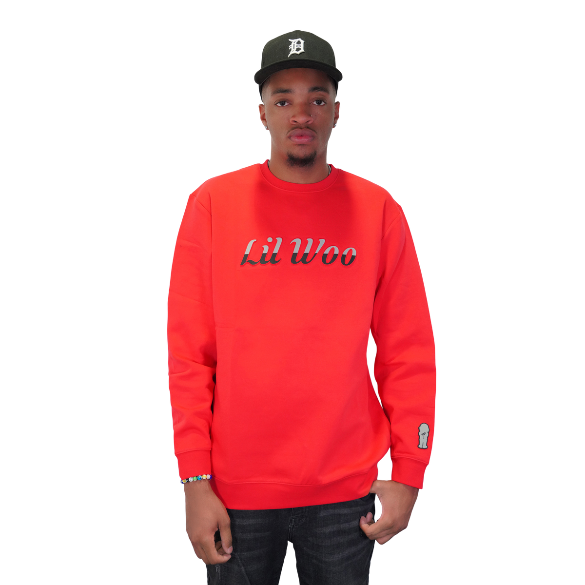 Lil Woo Font Crewneck Sweatshirt