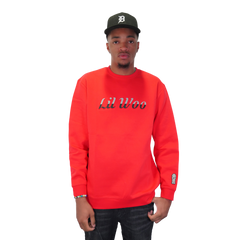 Lil Woo Font Crewneck Sweatshirt