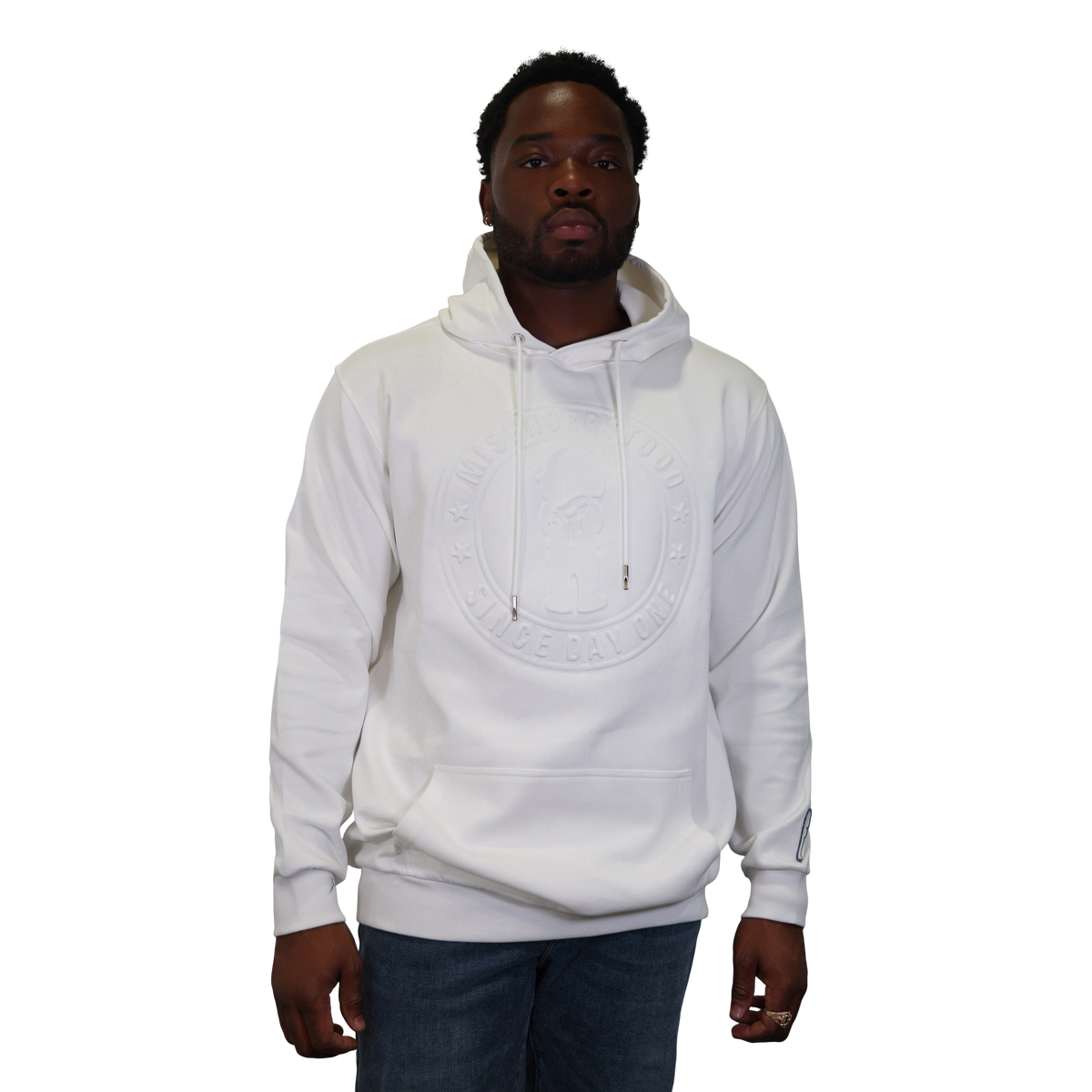 Misunderstood Embossed Pullover Hoodie