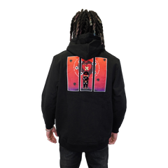 Broken Heart Zip Up Hoodie