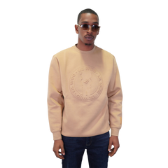 Embossed Crewneck Sweatshirt