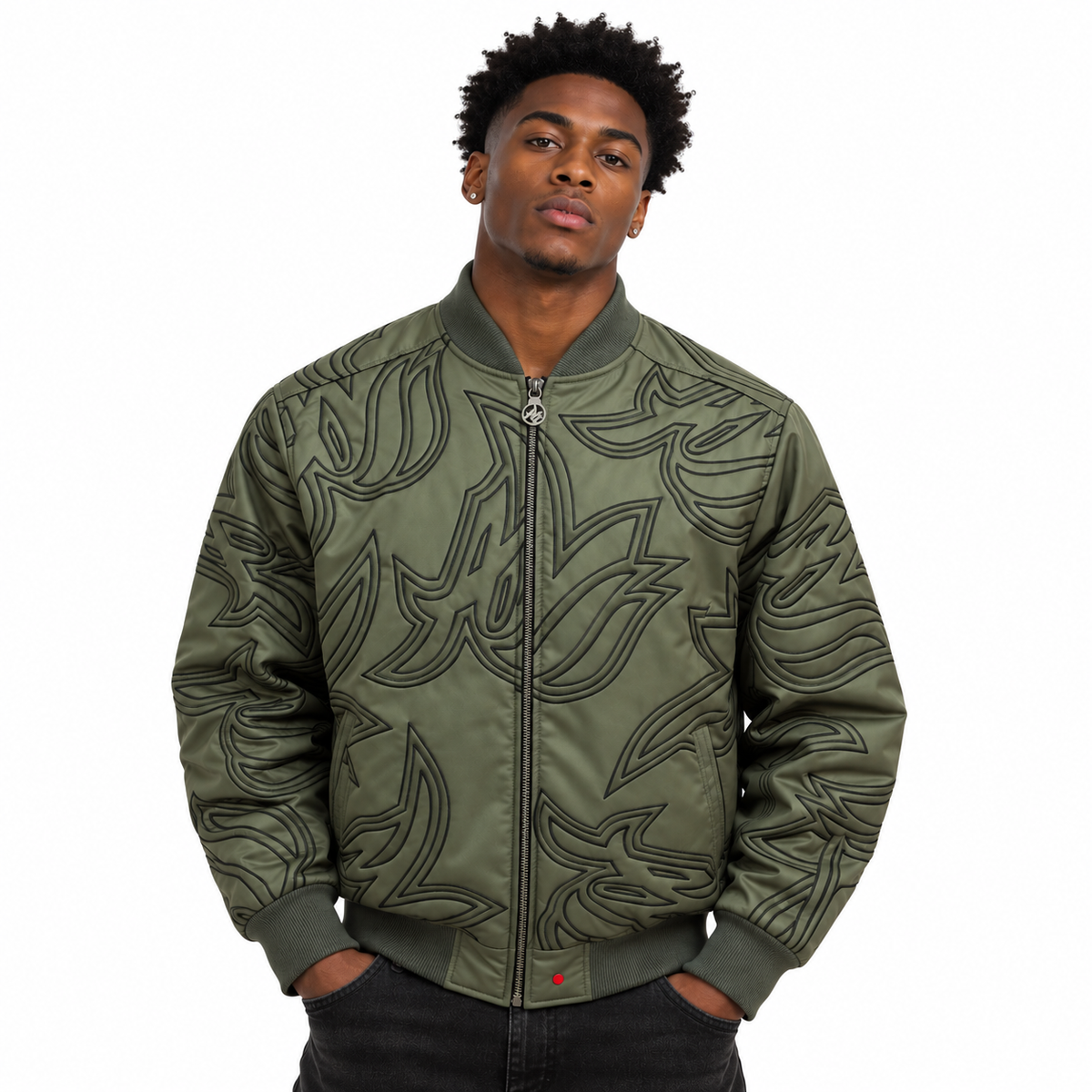 Crazy Al Lightweight Nylon Jacket