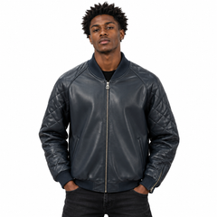 Atelier Leather Bomber