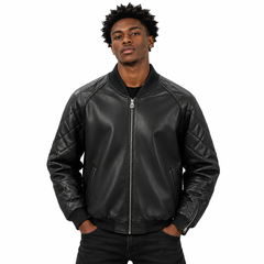 Atelier Leather Bomber