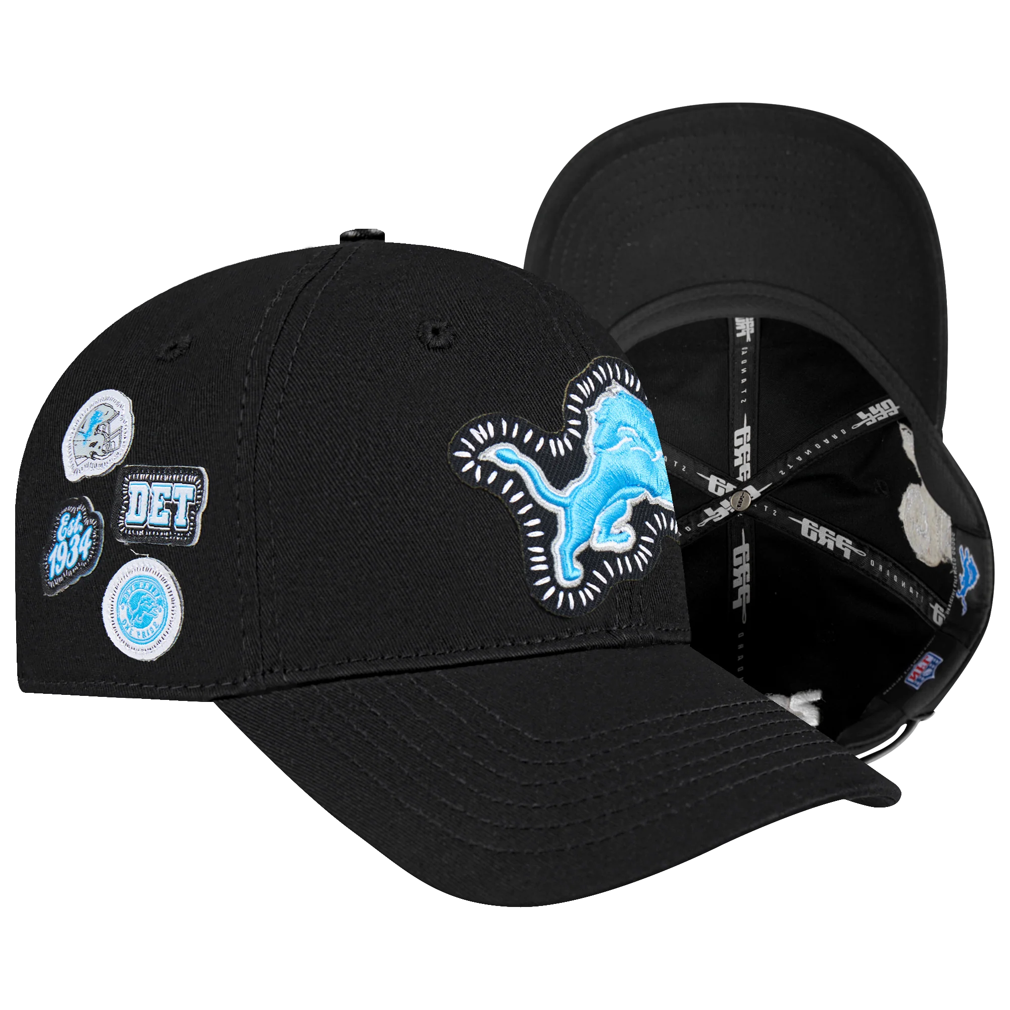 NFL Detroit Lions DIY Pick Stitch Dad Cap