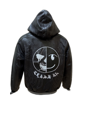 Kids' Majnoon Leather Bomber