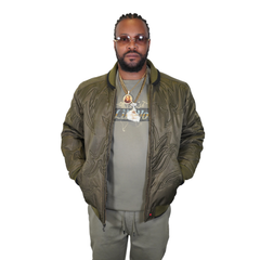 Crazy Al Heavyweight Reversible Nylon Jacket