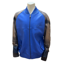 Artistry and Edge Hand-Painted Bomber