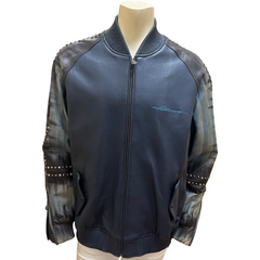 Artistry and Edge Hand-Painted Bomber