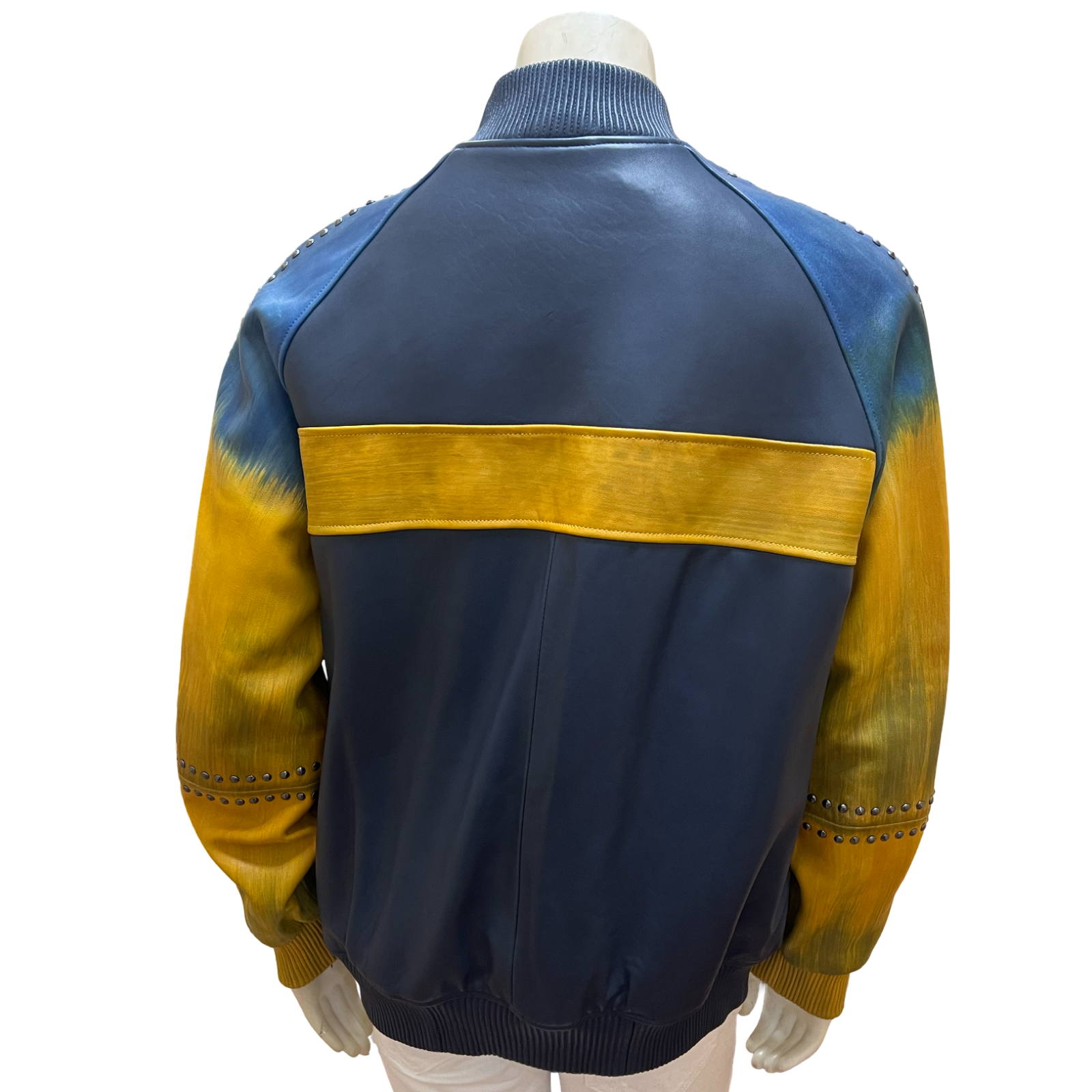 Artistry and Edge Hand-Painted Bomber