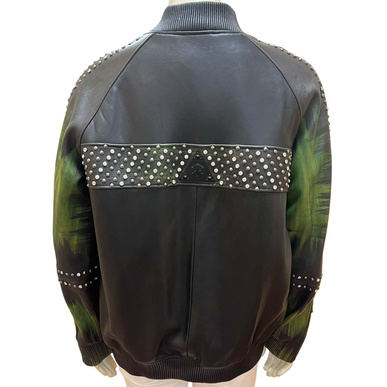 Artistry and Edge Hand-Painted Bomber