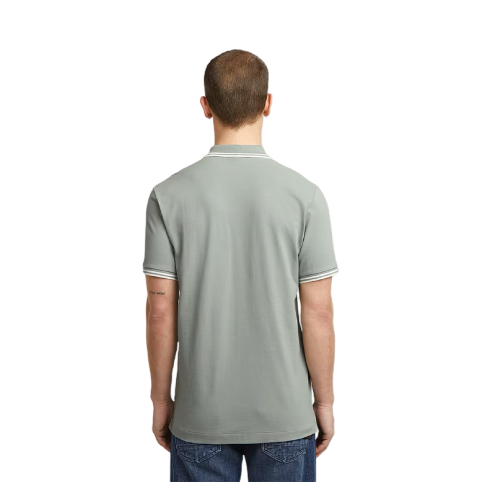 Dunda Slim Striped Polo