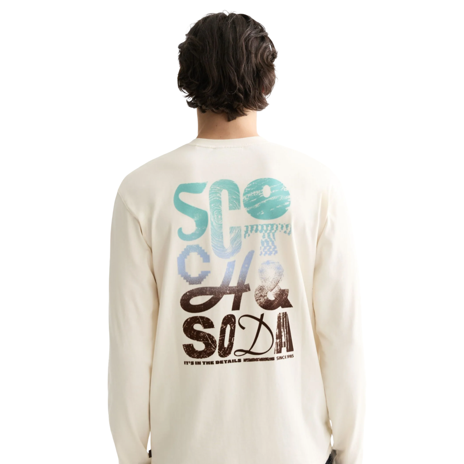 Relaxed Fit Artwork Long Sleeve Tee