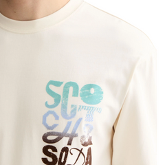 Relaxed Fit Artwork Long Sleeve Tee