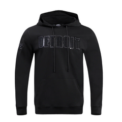 NFL Detroit Lions Triple Black Men’s Pullover Hoodie