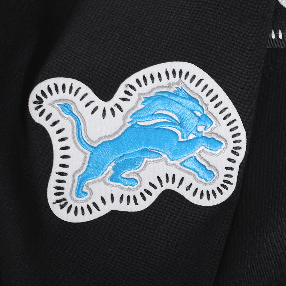 NFL Detroit Lions DIY Pick Stitch Men’s Double Knit Pullover Hoodie