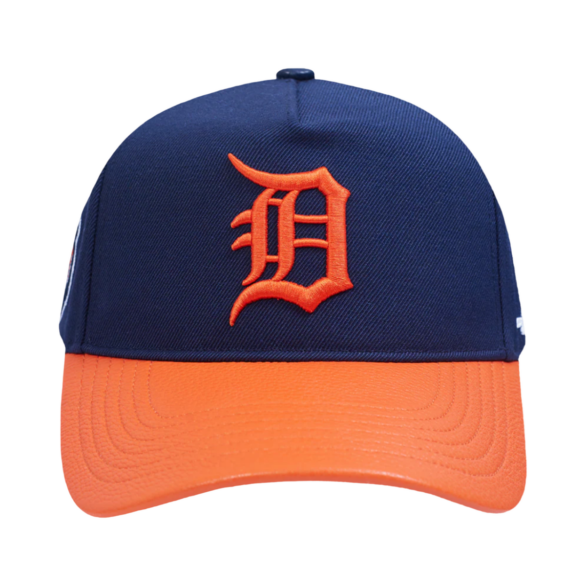 MLB Detroit Tigers City Ransom Leather Pinch Front Snapback