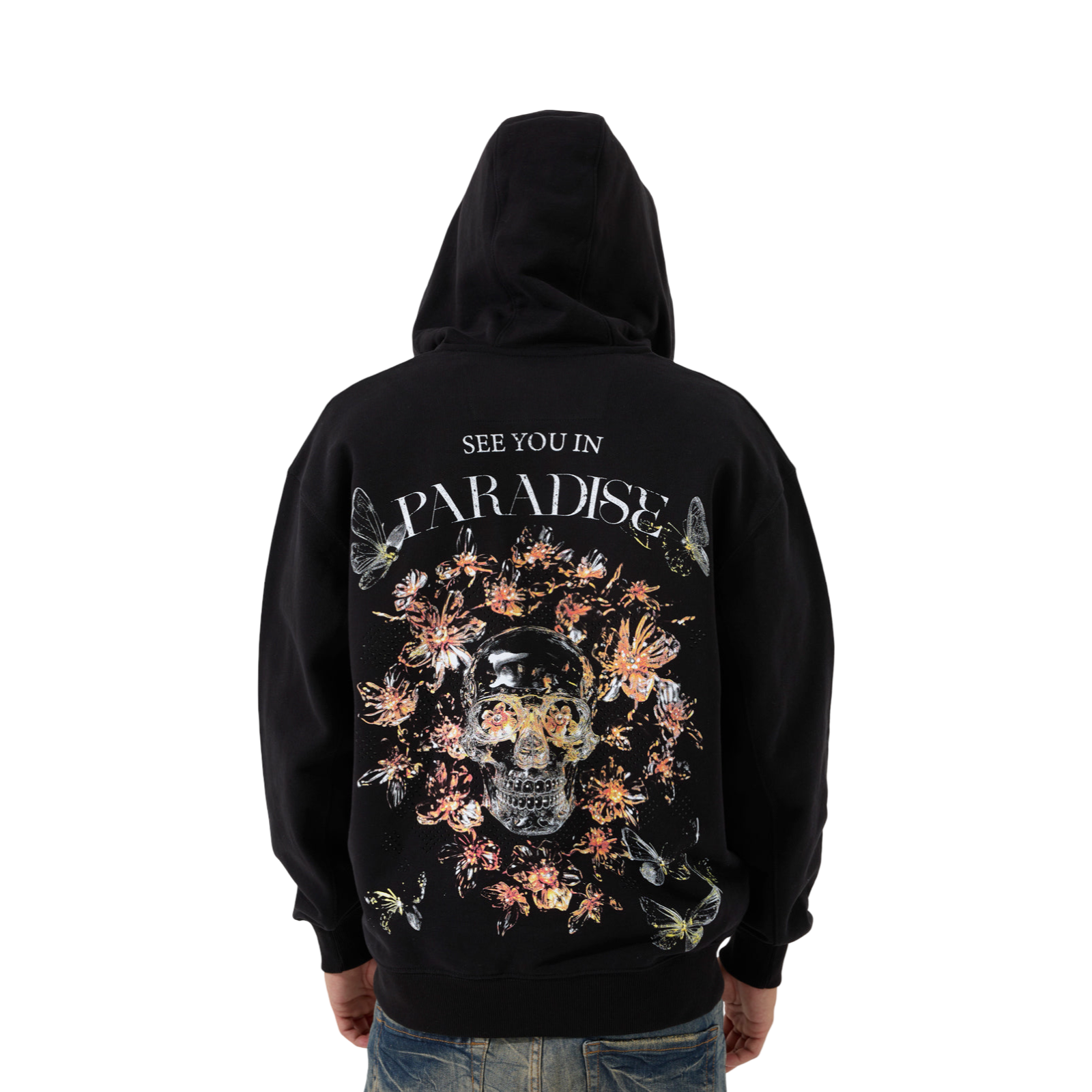 See You In Paradise Butterfly Effect Zip Up Hoodie