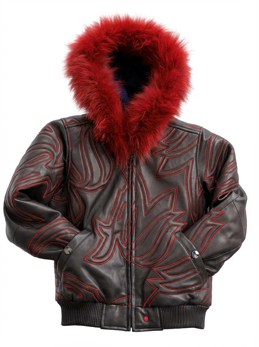 Kids' Crazy Al Leather Jacket