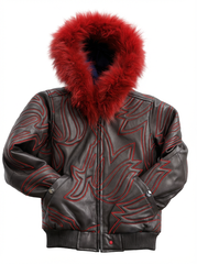 Kids' Crazy Al Leather Jacket