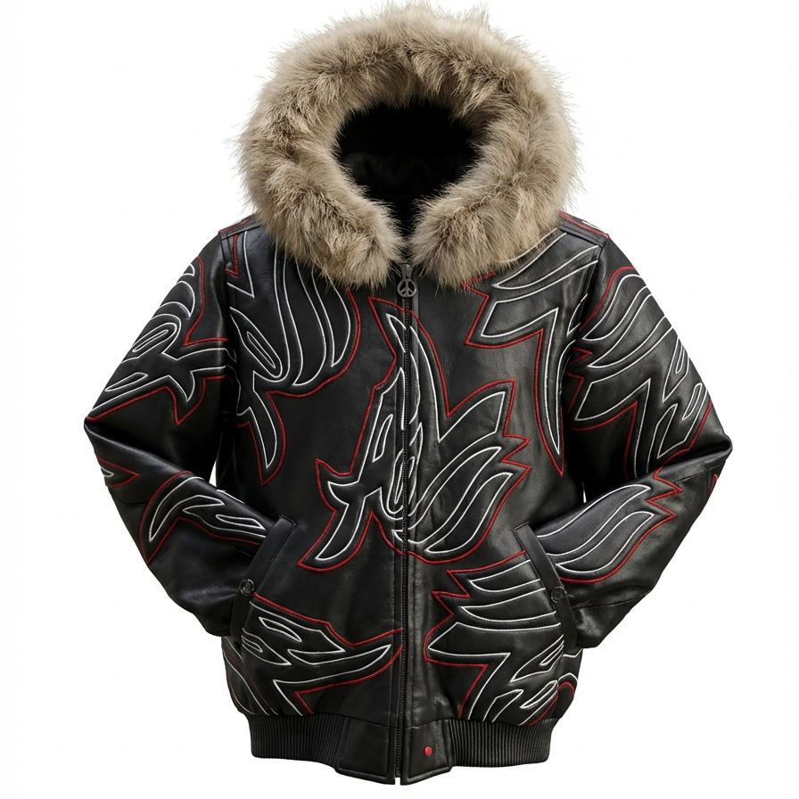 Kids' Crazy Al Leather Jacket