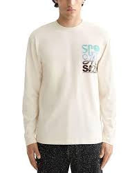Relaxed Fit Artwork Long Sleeve T-Shirt