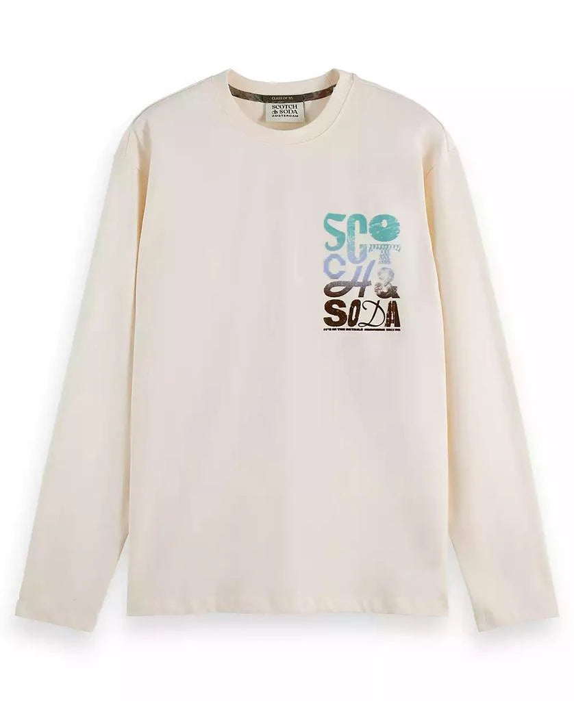 Relaxed Fit Artwork Long Sleeve T-Shirt