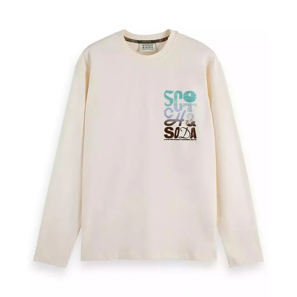 Relaxed Fit Artwork Long Sleeve T-Shirt