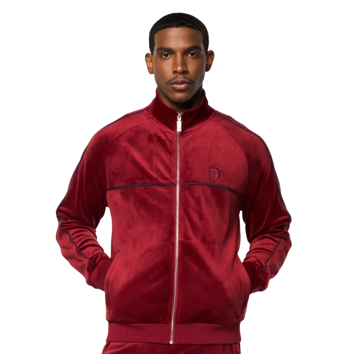 Lioni Velour Track Jacket