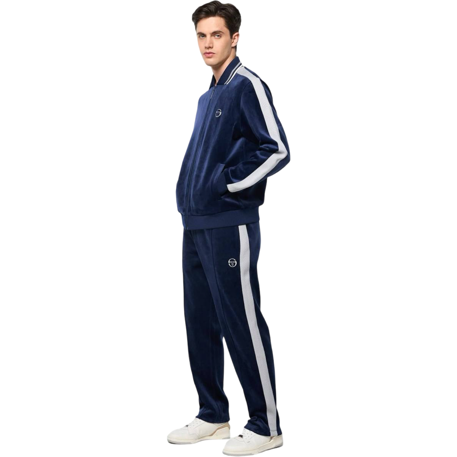 Maglia Velour Track Jacket