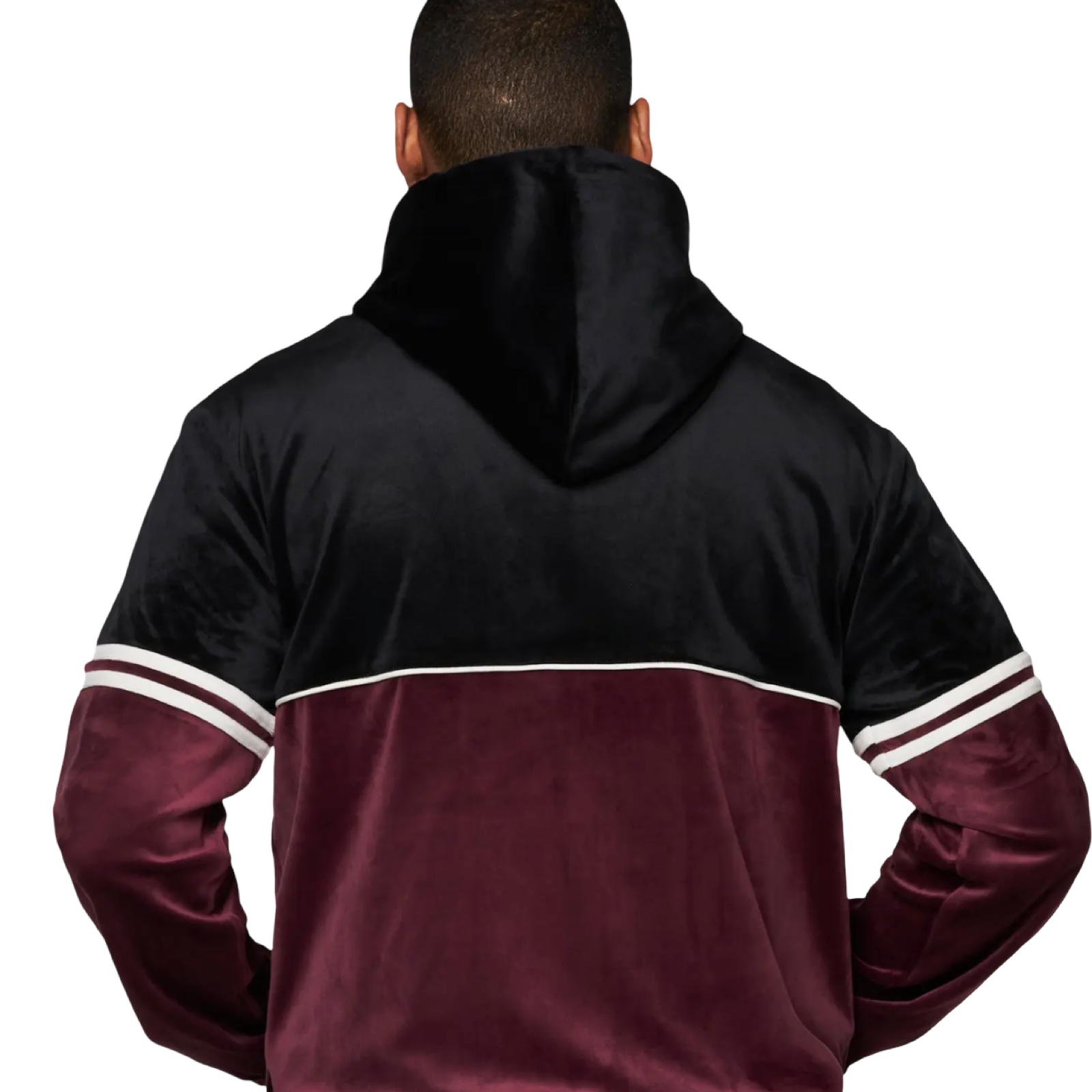 Scopeto Full-Zip Velour Hoodie