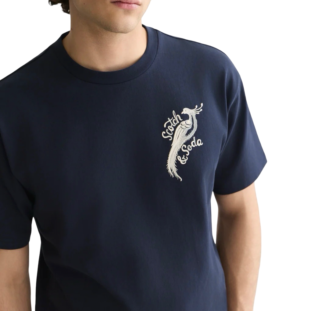 Scotch & Soda x Royal Delft Artwork Relaxed T-Shirt