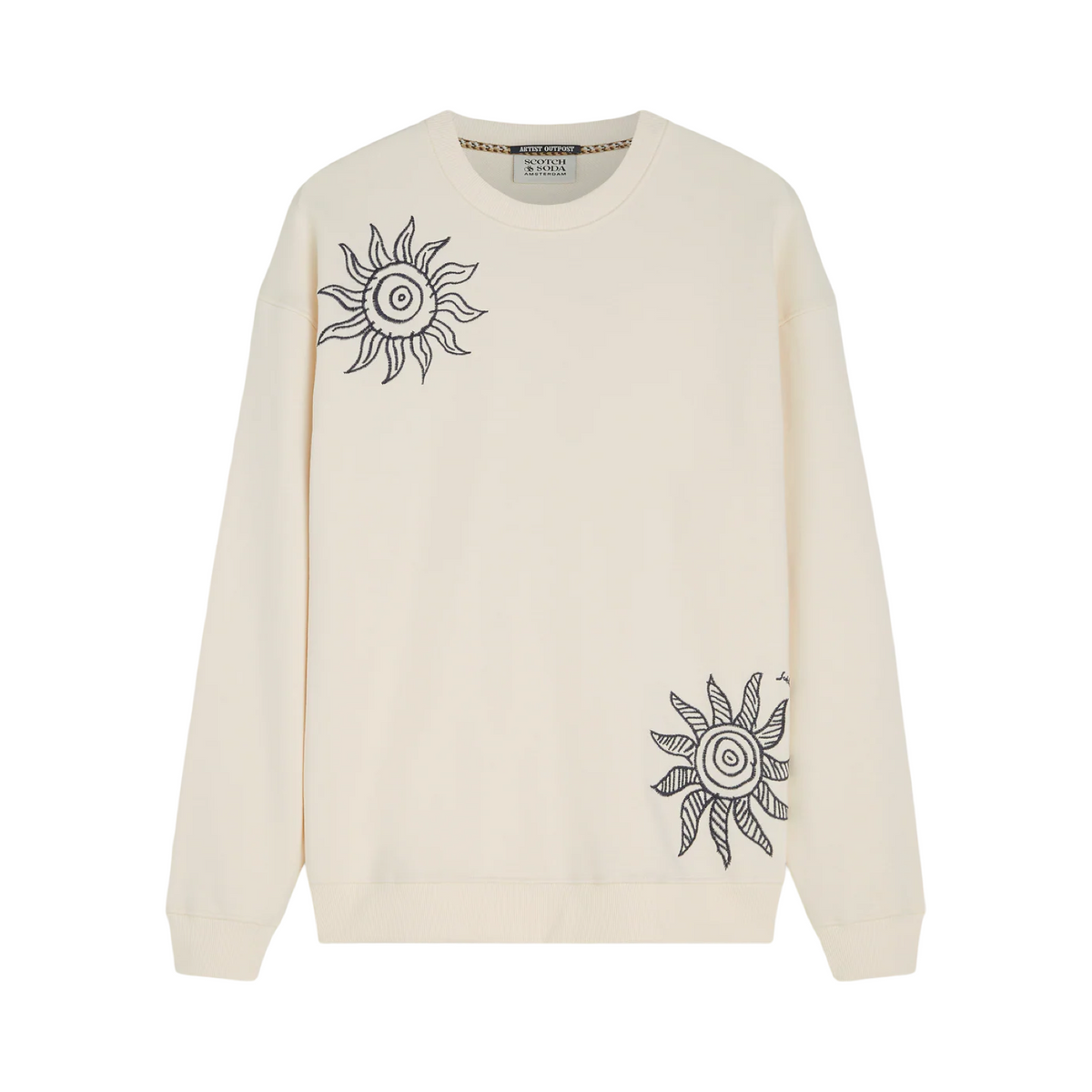 Embroidered Relaxed Fit Sweatshirt