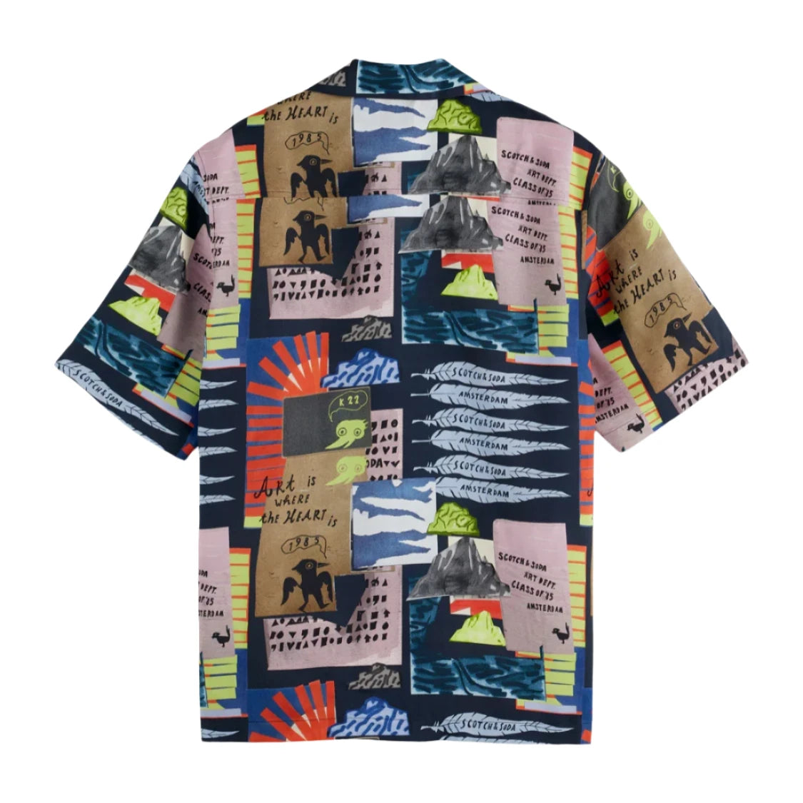 Fave - Printed Tencel Regular Fit Bermuda Shorts