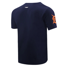 Detroit Tiger's Script Tail Men's Tops