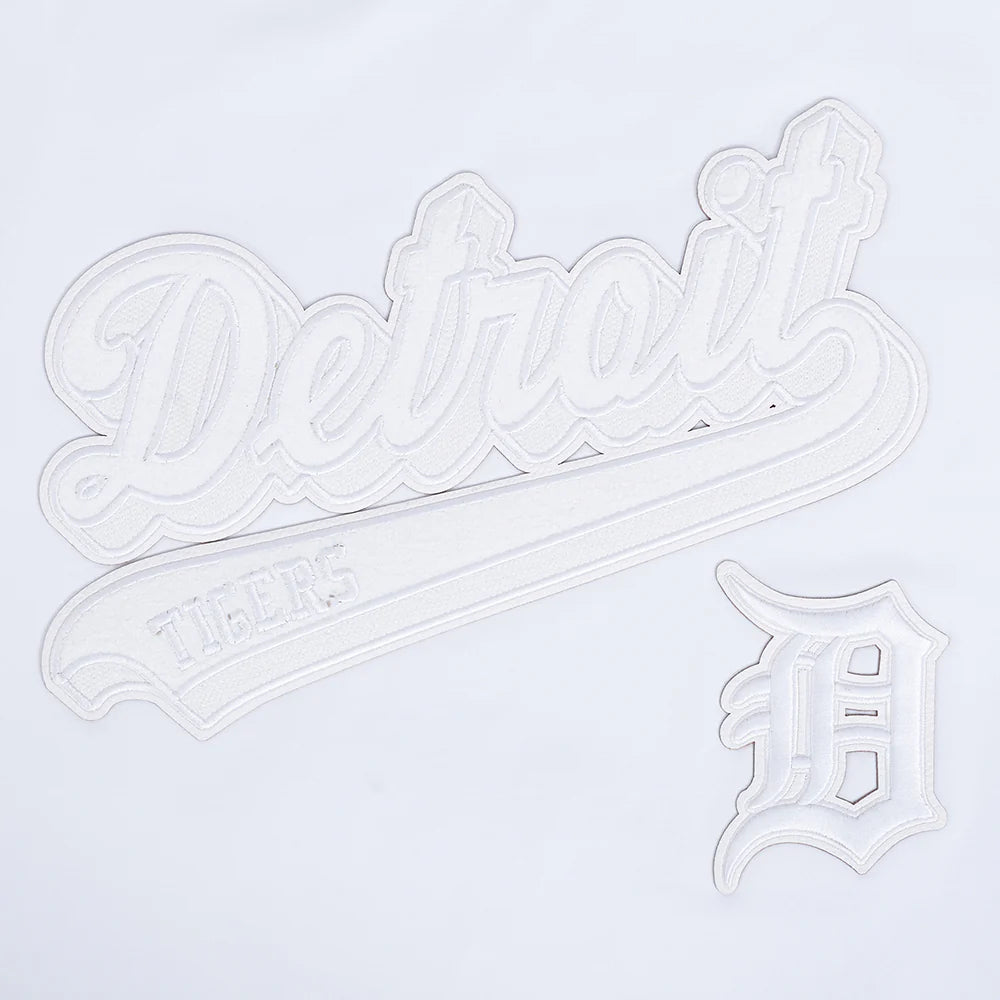 Detroit Tiger's White Out Men's Single Jersey Top