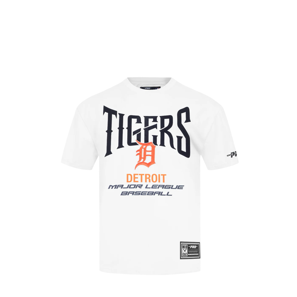 Detroit Tiger's City Tour 2.0 Cotton Jersey Drop Shoulder Top