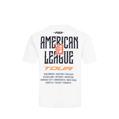 Detroit Tiger's City Tour 2.0 Cotton Jersey Drop Shoulder Top