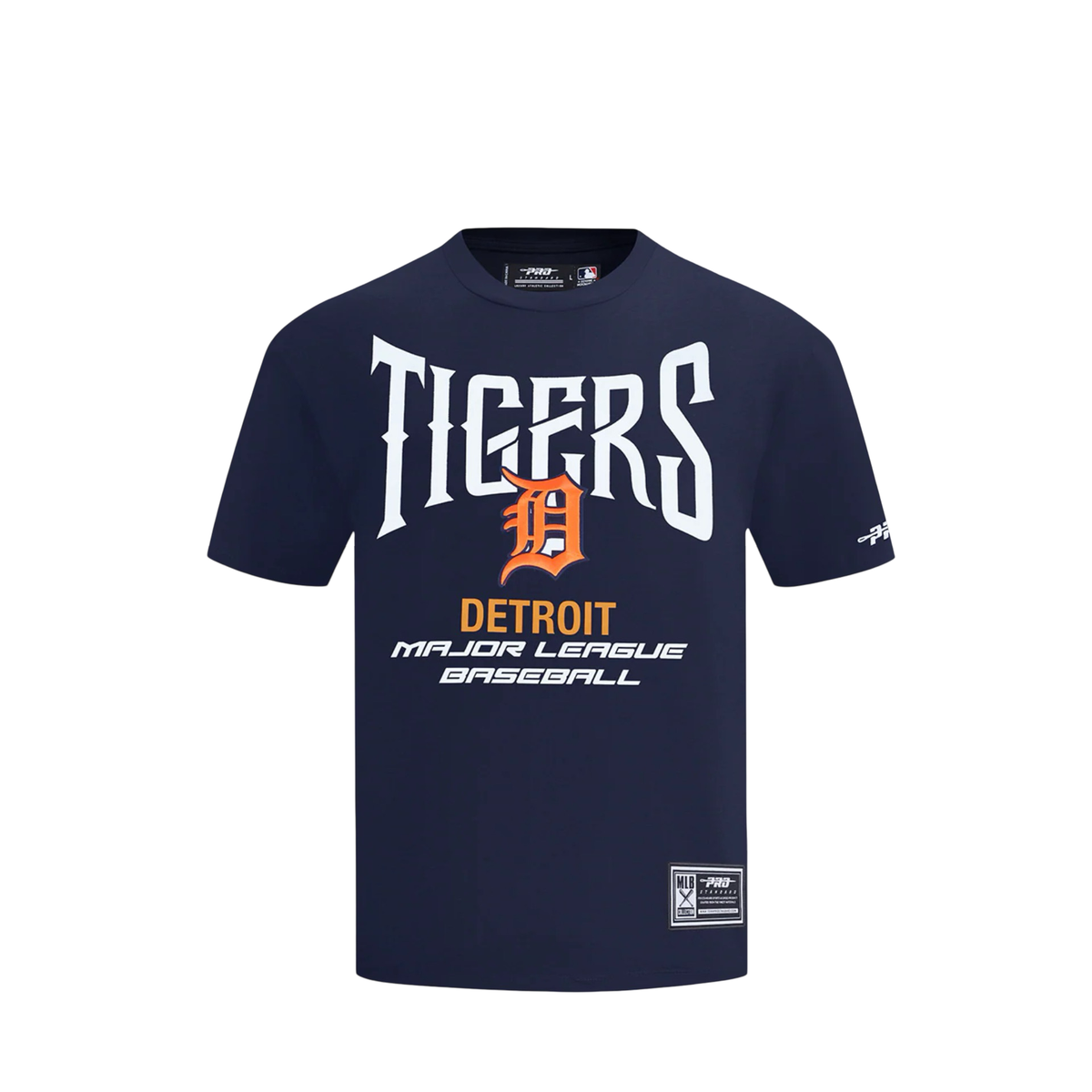 Detroit Tiger's City Tour 2.0 Cotton Jersey Drop Shoulder Top
