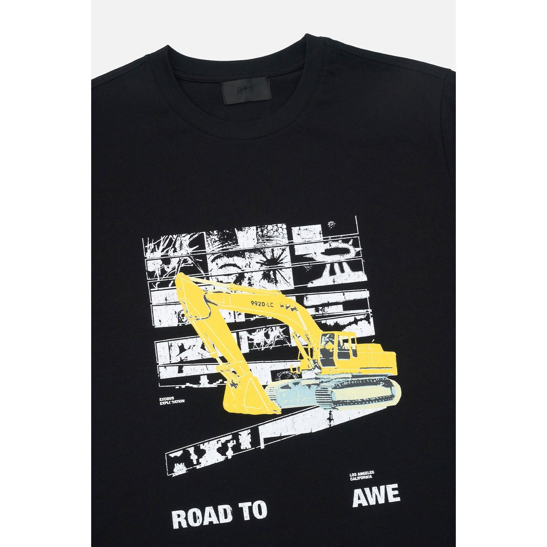 Liam Short Sleeve T-Shirt | Black Digger