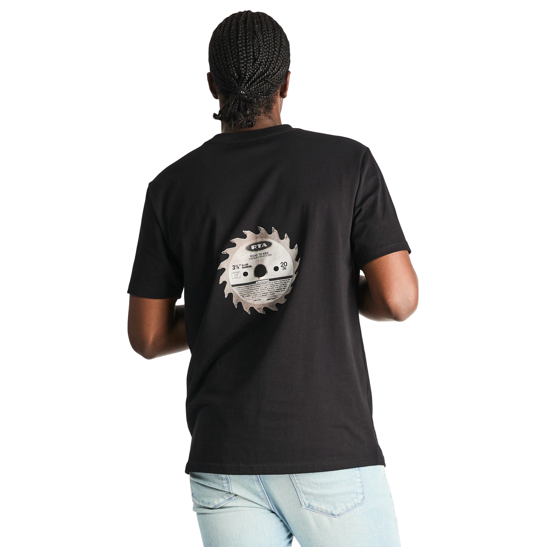 Liam Short Sleeve T-Shirt | Black Digger