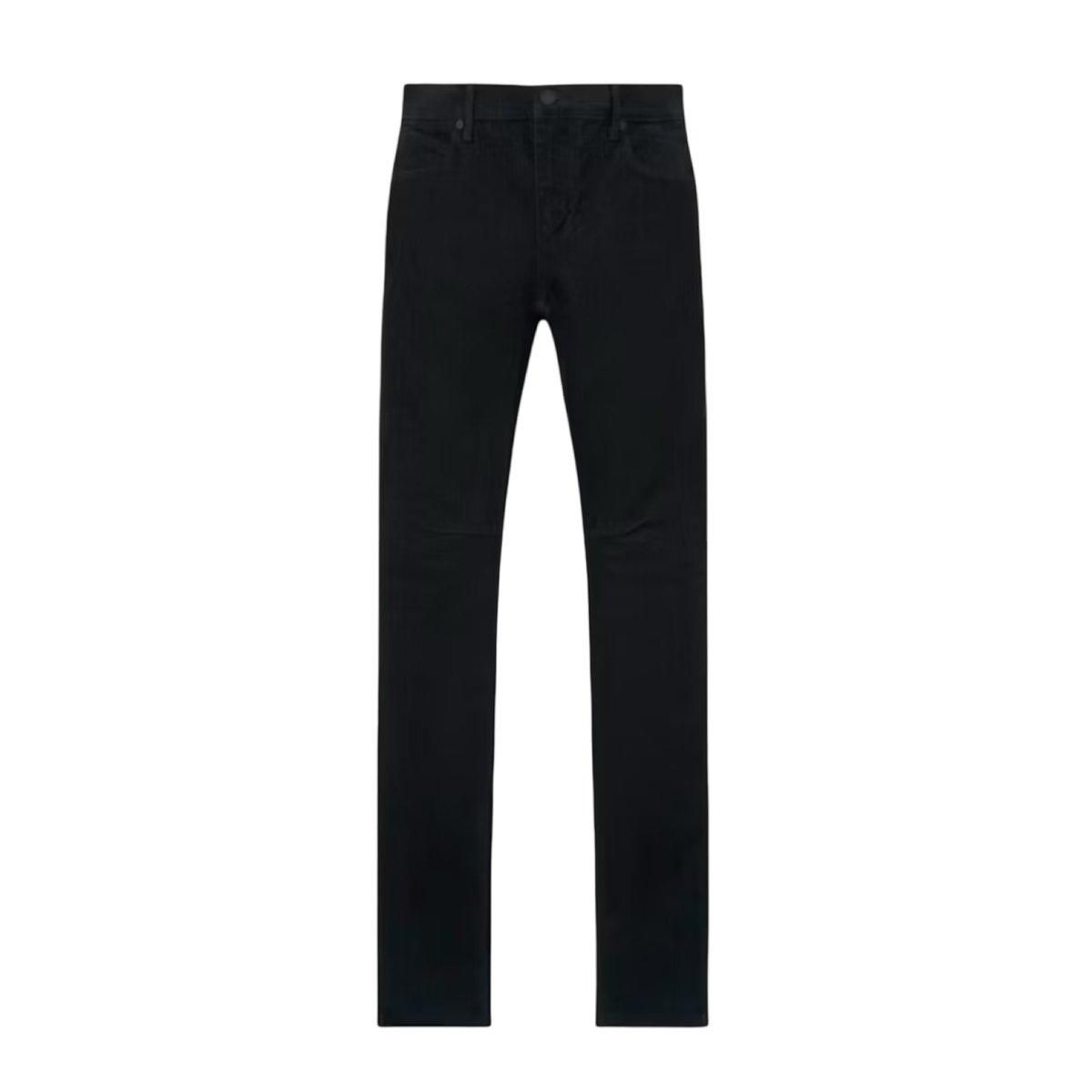 Bryant Flocked Black Jeans