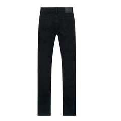 Bryant Flocked Black Jeans
