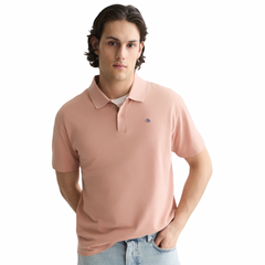 Pique Garment Dyed Relaxed Fit Polo
