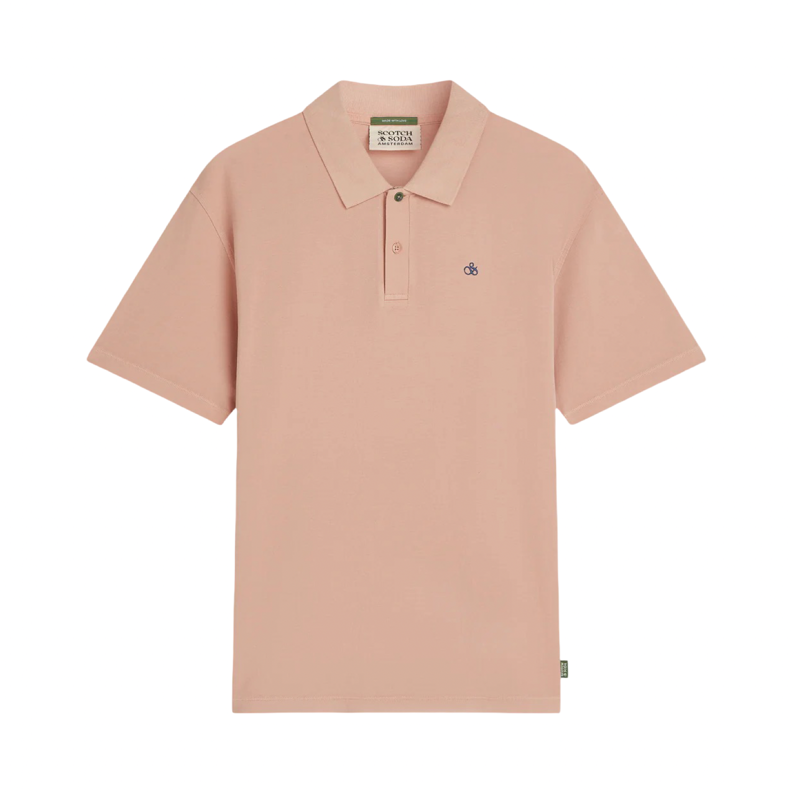 Pique Garment Dyed Relaxed Fit Polo